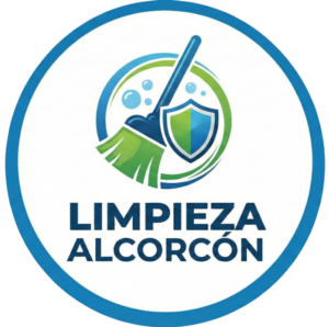 Logotipo de Limpieza Alcorcón, especialistas en limpieza de oficinas, comunidades y hogares en la zona sur