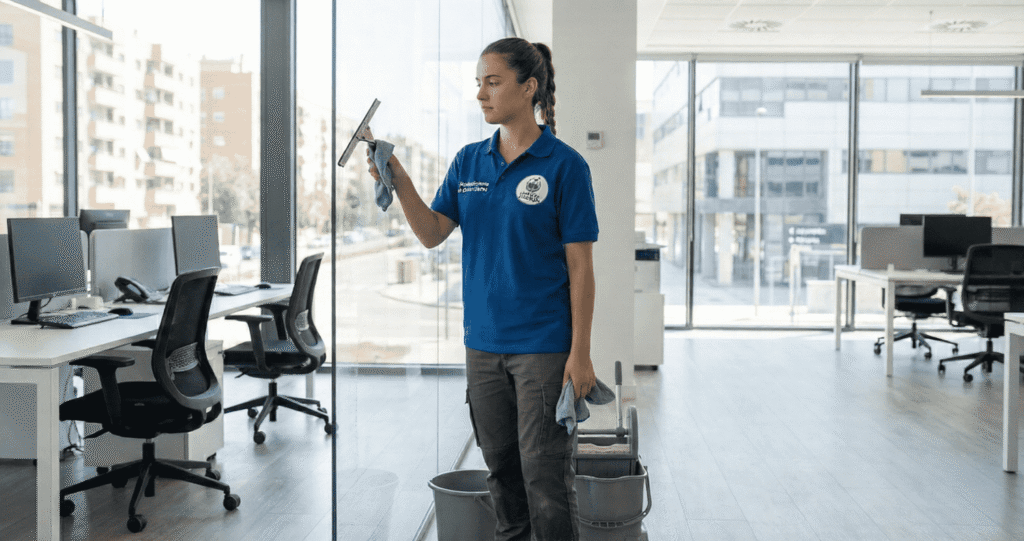 Servicio profesional de limpieza de oficinas, despachos y mantenimiento de locales comerciales en Alcorcón